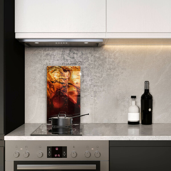 Kuchynská doska veľká zo skla Kolový nápoj s ľadom