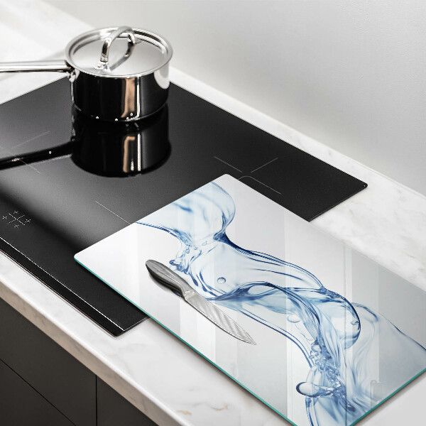 Kuchynská doska veľká zo skla Čistá voda