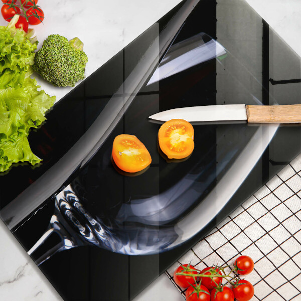 Kuchynská doska veľká zo skla Sklo a fľaša