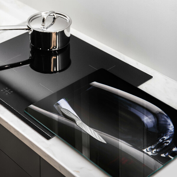 Kuchynská doska veľká zo skla Sklo a fľaša