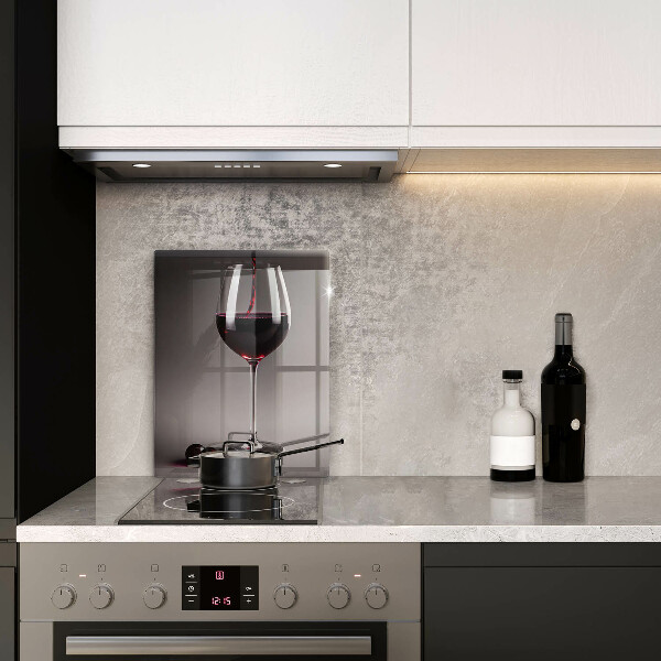 Kuchynská doska veľká zo skla Sklo a hrozno