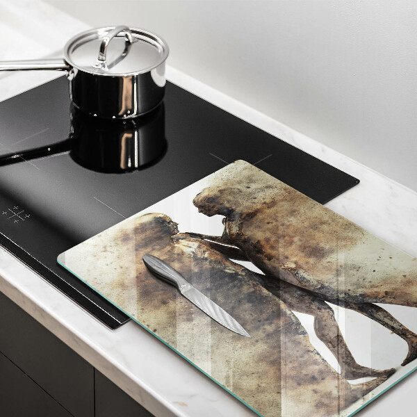 Kuchynská doska veľká zo skla Telá zamilovaných ľudí