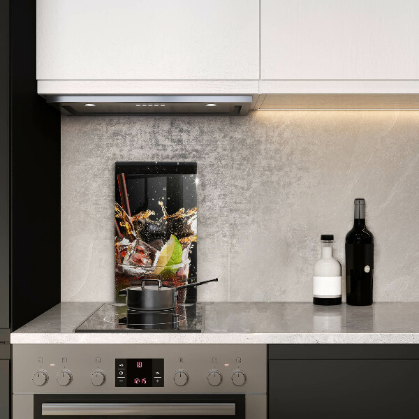 Kuchynská doska veľká zo skla Pite s ľadom