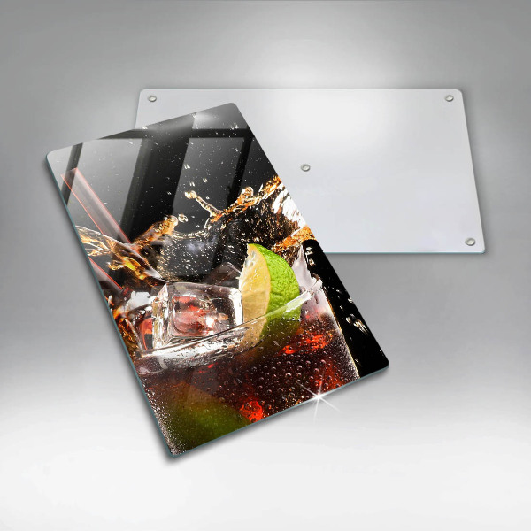 Kuchynská doska veľká zo skla Pite s ľadom