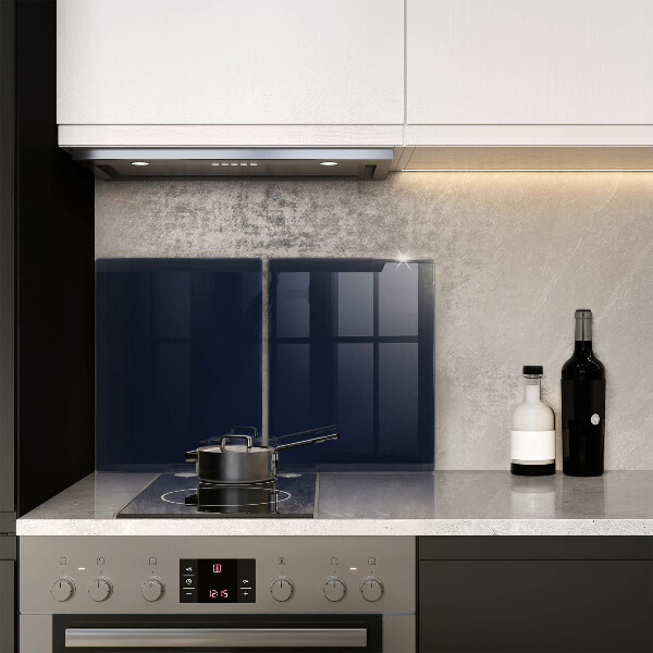 Kuchynská doska veľká zo skla námornícka modrá