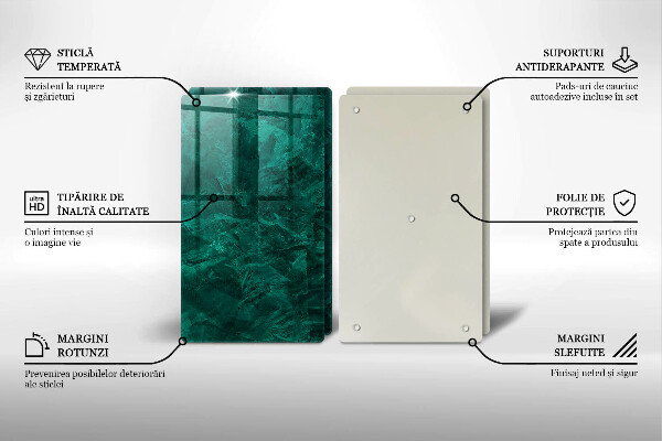 Kuchynská doska veľká zo skla Textúra pozadia kameňa