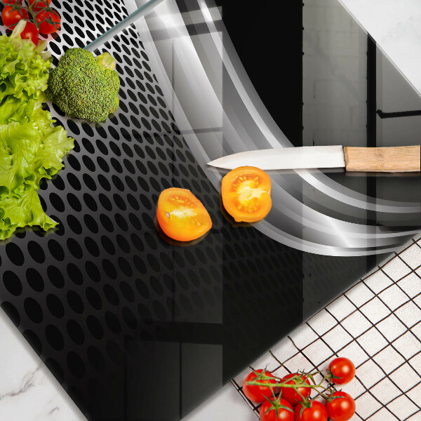 Sklenená doska na krájanie Kovová konštrukcia