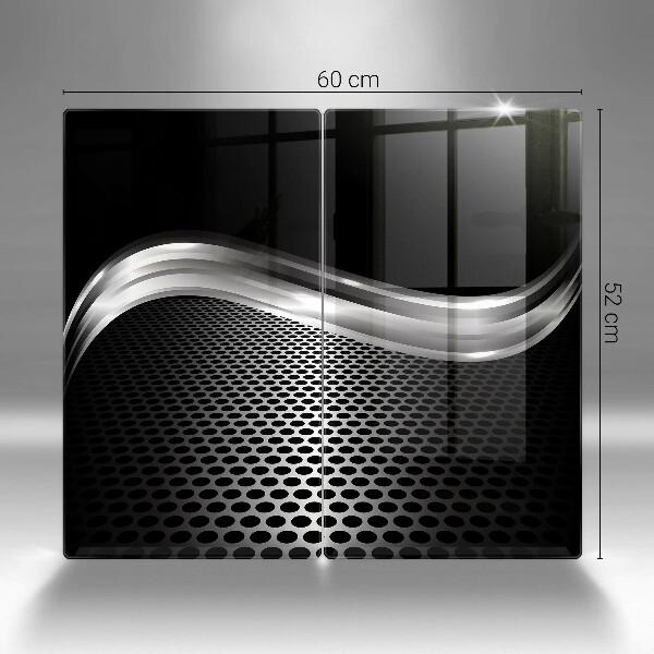 Sklenená doska na krájanie Kovová konštrukcia