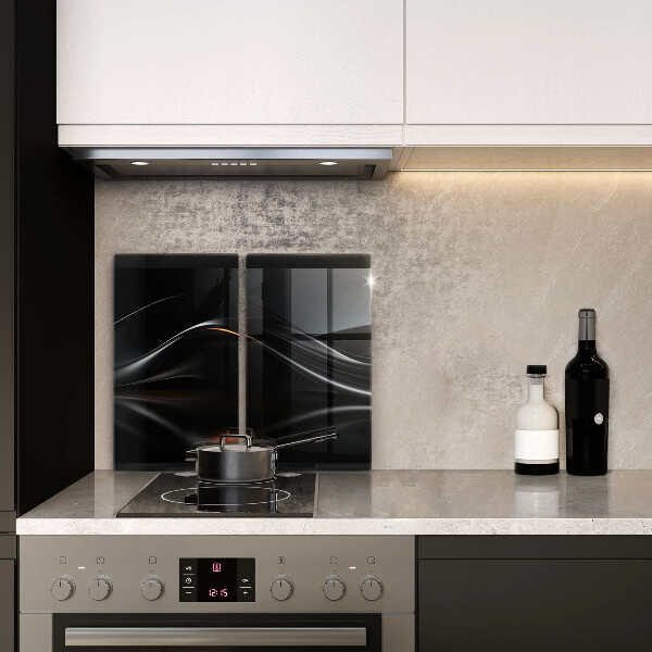 Sklenená doska na krájanie Abstraktný 3D dizajn