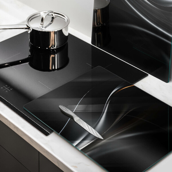 Sklenená doska na krájanie Abstraktný 3D dizajn