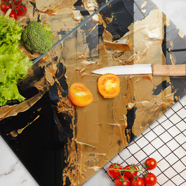 Kuchynská doska veľká zo skla Elegantná textúra laku