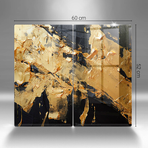 Kuchynská doska veľká zo skla Elegantná textúra laku