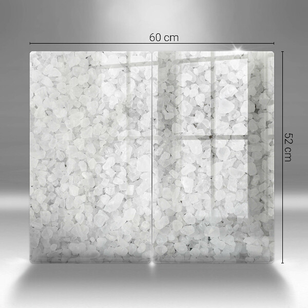 Kuchynská doska veľká zo skla Kryštály soli