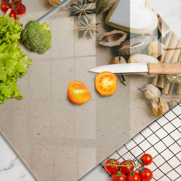 Kuchynská doska veľká zo skla vianočné dekorácie