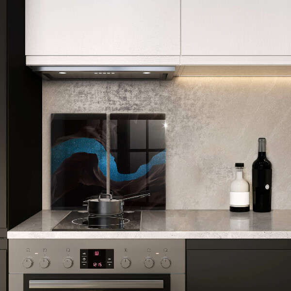 Kuchynská doska veľká zo skla Hviezdna obloha