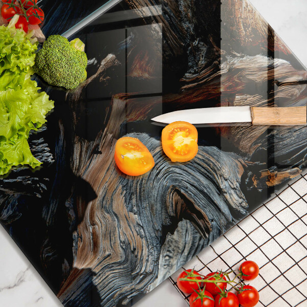 Kuchynská doska veľká zo skla Abstraktný vzor