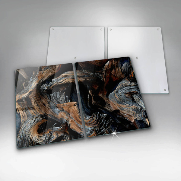 Kuchynská doska veľká zo skla Abstraktný vzor