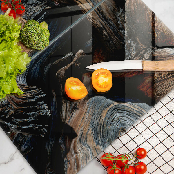 Kuchynská doska veľká zo skla Abstraktný vzor