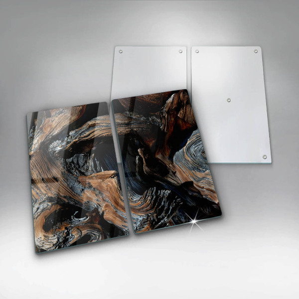 Kuchynská doska veľká zo skla Abstraktný vzor