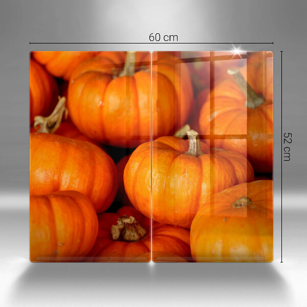 Kuchynská doska veľká zo skla Tekvice