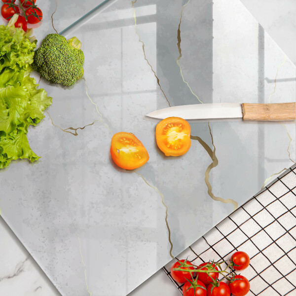 Kuchynská doska veľká zo skla Textúra kameňa