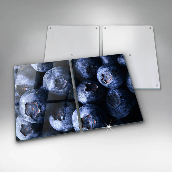 Kuchynská doska veľká zo skla Zblízka bobúľ