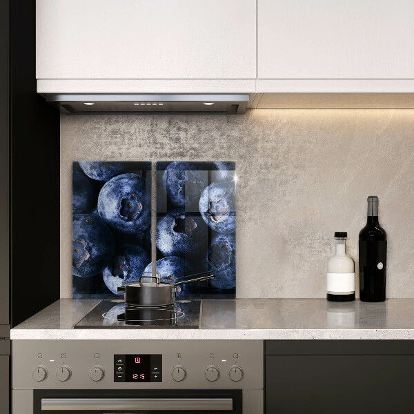 Kuchynská doska veľká zo skla Zblízka bobúľ