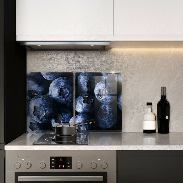 Kuchynská doska veľká zo skla Zblízka bobúľ