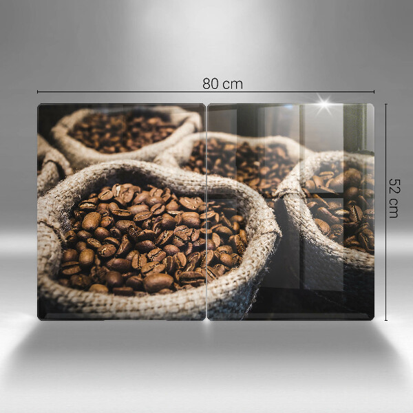 Sklenená doska na krájanie Vrecia na kávové zrná