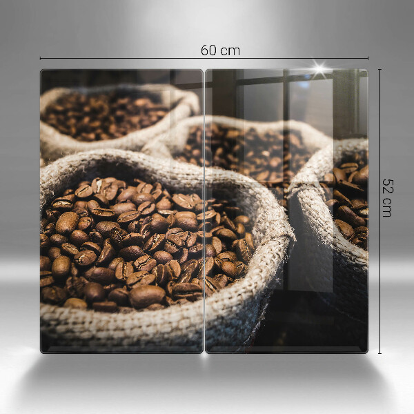 Sklenená doska na krájanie Vrecia na kávové zrná