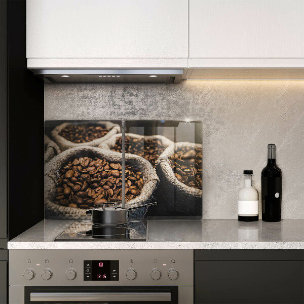 Sklenená doska na krájanie Vrecia na kávové zrná