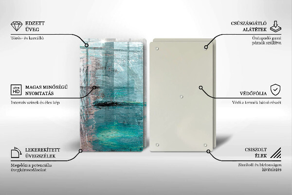 Kuchynská doska veľká zo skla Farba abstrakcie pozadia