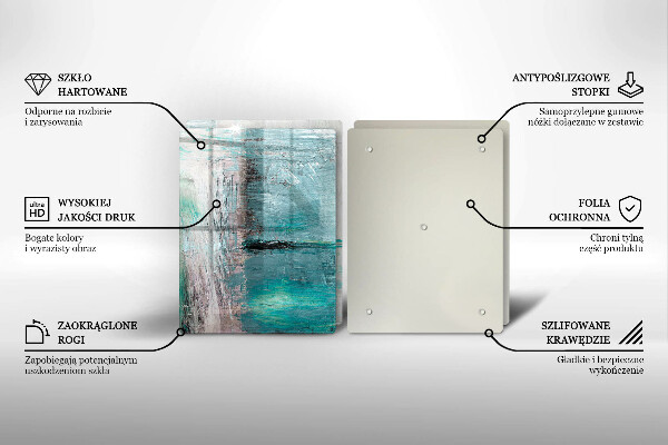 Kuchynská doska veľká zo skla Farba abstrakcie pozadia