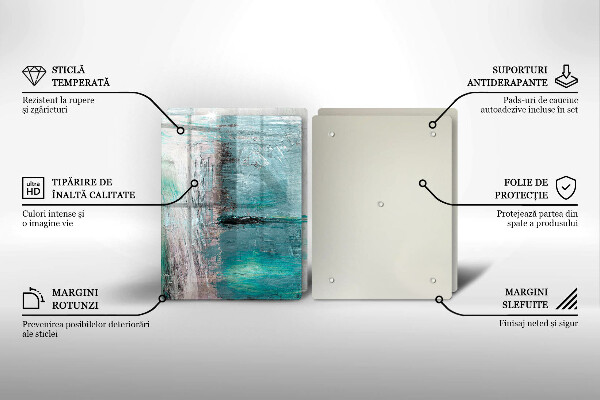 Kuchynská doska veľká zo skla Farba abstrakcie pozadia
