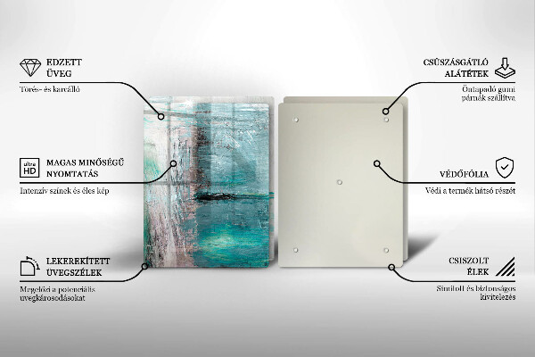 Kuchynská doska veľká zo skla Farba abstrakcie pozadia