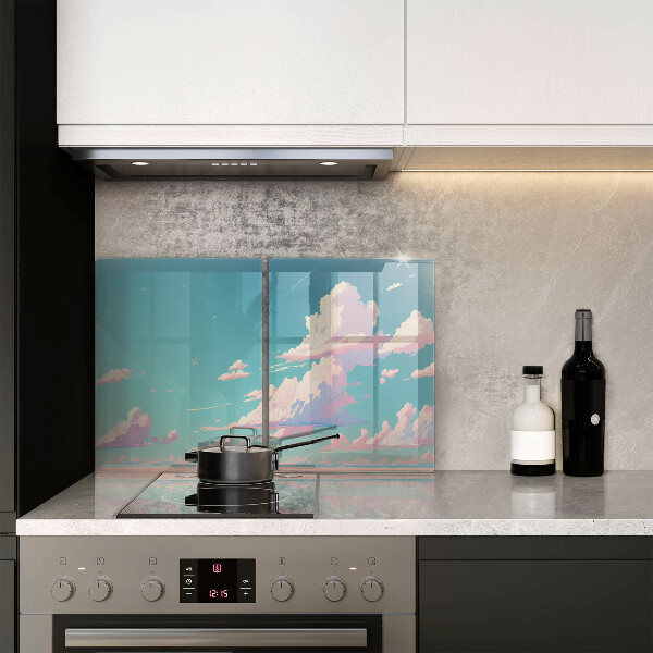 Sklenená doska na krájanie Rozprávkové nebo