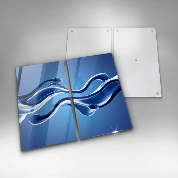 Sklenená doska na krájanie Abstrakcia tekutín