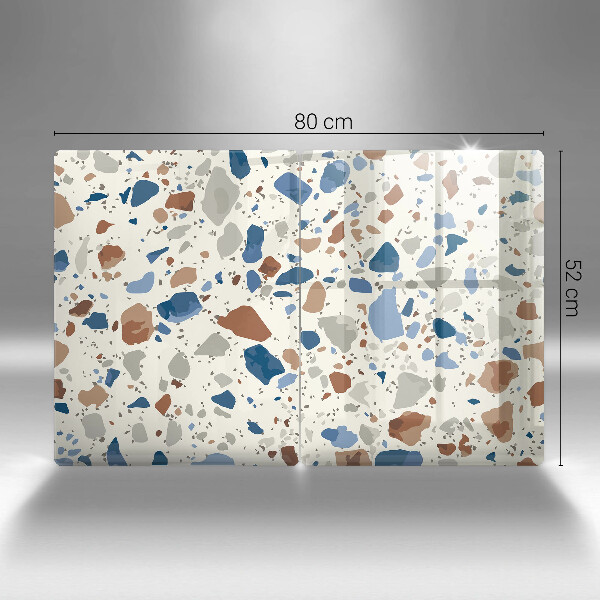 Sklenená doska na krájanie Dekoratívna kamenina