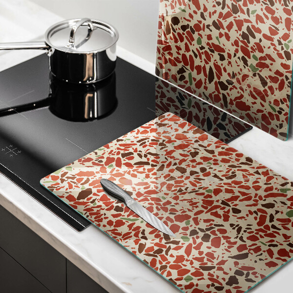 Sklenená doska na krájanie Jemná kamenina