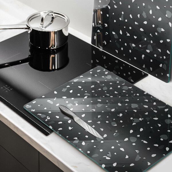 Sklenená doska na krájanie Dekoratívny kameň