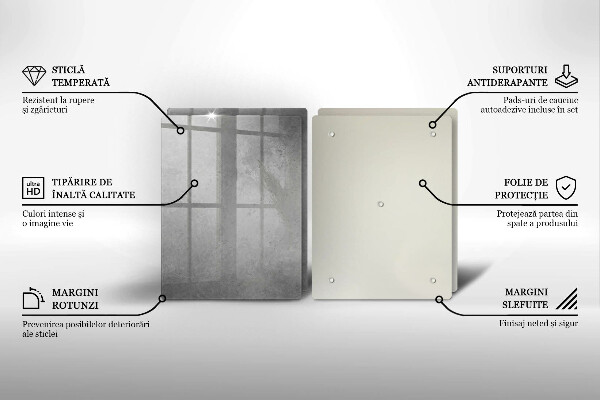 Kuchynská doska veľká zo skla Betónové textúry pozadia