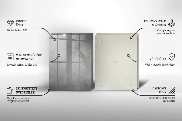 Kuchynská doska veľká zo skla Betónové textúry pozadia