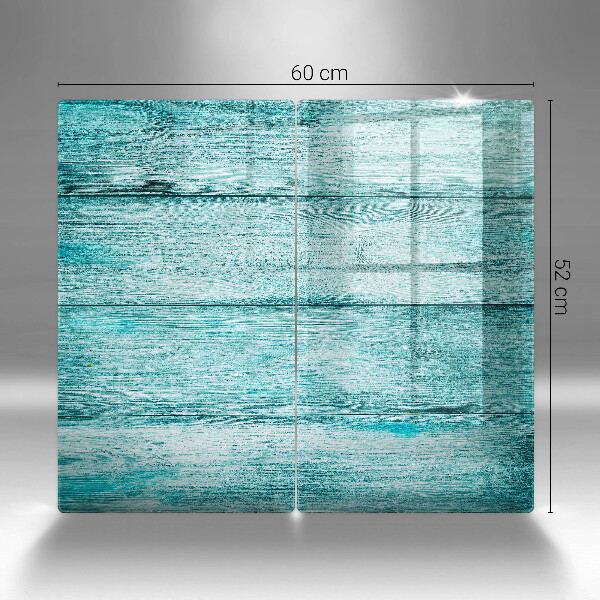 Kuchynská doska veľká zo skla Vintage drevené dosky