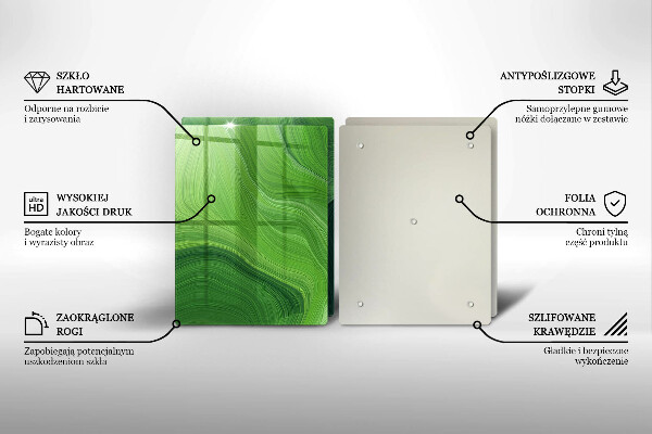 Kuchynská doska veľká zo skla Abstraktná textúra