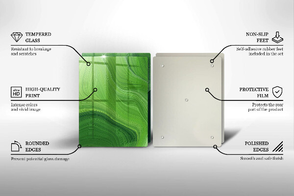 Kuchynská doska veľká zo skla Abstraktná textúra