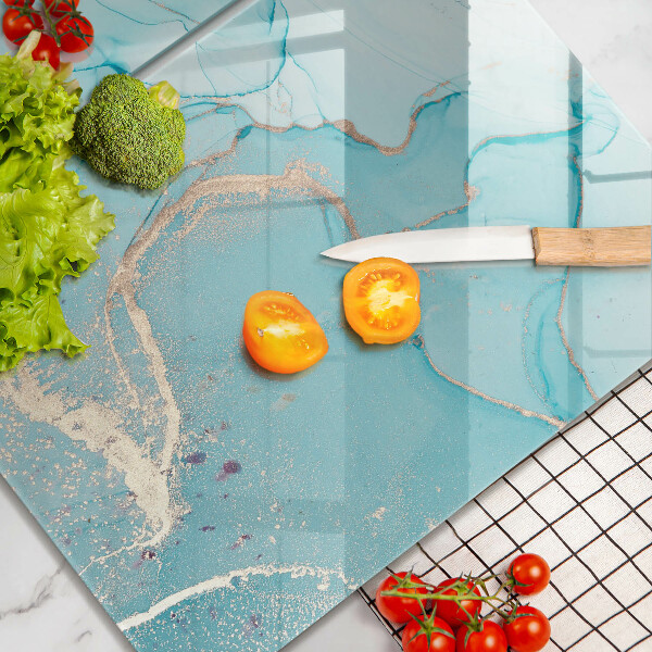 Kuchynská doska veľká zo skla Kamenná abstrakcia