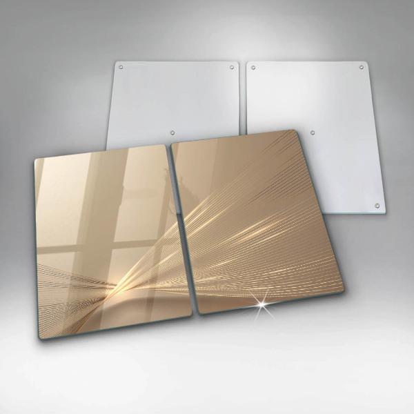 Kuchynská doska veľká zo skla Moderná abstrakcia