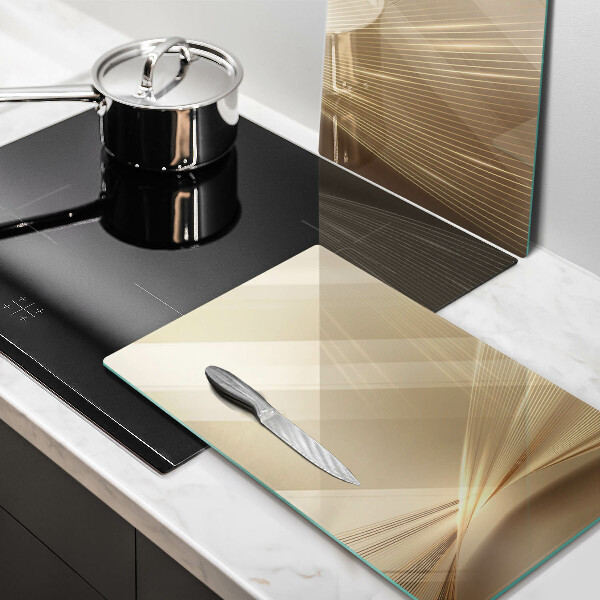 Kuchynská doska veľká zo skla Moderná abstrakcia