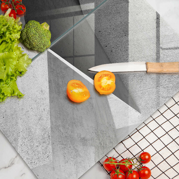 Kuchynská doska veľká zo skla Konkrétna abstrakcia