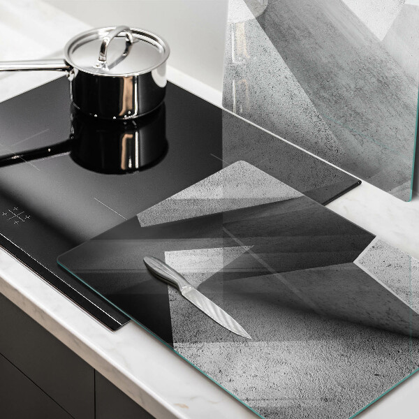 Kuchynská doska veľká zo skla Konkrétna abstrakcia